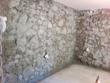 Zid podruma - malterisanje pre izolacije